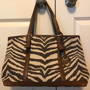 Michael Kors Zebra Handbag